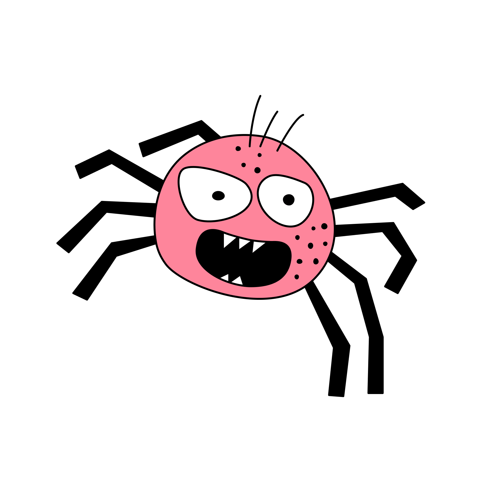 Pink Spider_filled